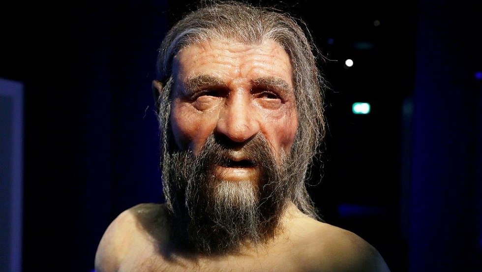 De enige replica van &Ouml;tzi in Duitsland staat in Wittenburg. &Ouml;tzi staat voor de eerste mens waarvan bekend is dat hij graanproducten at. // &copy; Stern-Wywiol Gruppe GmbH & Co. KG