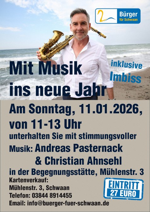 Plakat Andreas Pasternack 12 cm 11012026, © Bürger für Schwaan