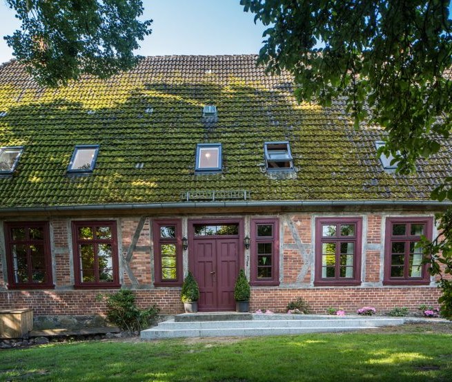 Stara plebania w Alt Bukow. // © Linda Tuinier Hofman Stara plebania w Alt Bukow. // © Linda Tuinier Hofman