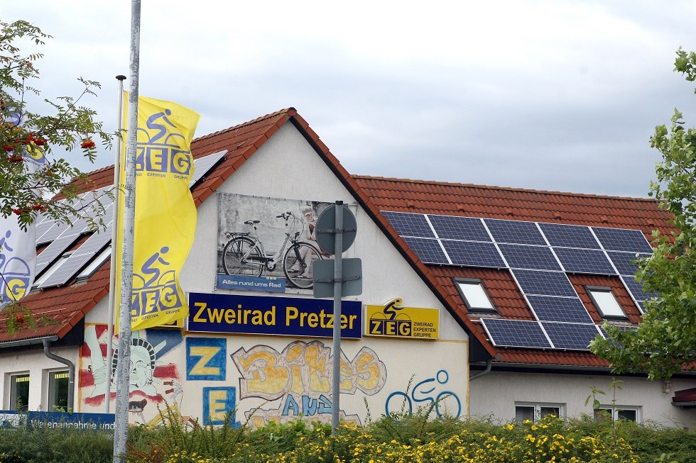 Buitenaanzicht van winkel, &copy; Sabrina Wittkopf-Schade