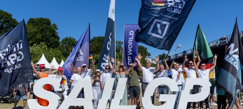 2025 Sail GP Bildmotiv im Eingangsbereich // &copy; Sail GP