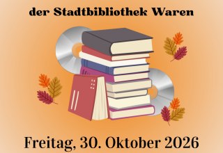 Kommen Sie gern zum stöbern vorbei! // © Stadtbibliothek Waren Kommen Sie gern zum stöbern vorbei! // © Stadtbibliothek Waren