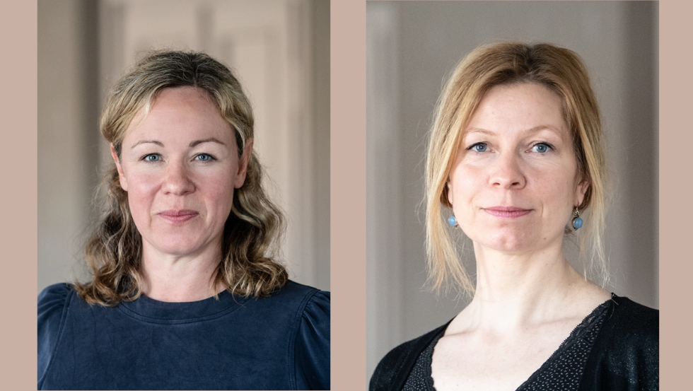 Portraits of music dramaturge Stephanie Langenberg and theater pedagogue Judith Pritzkat // &copy; Peter van Heesen
