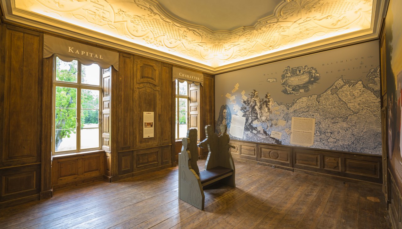 Exhibition room at Bothmer Castle Museum, © SSGK MV / Timm Allrich