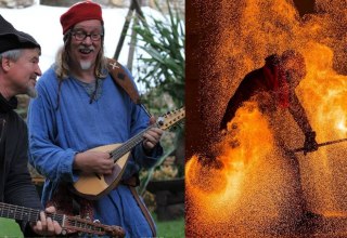 Mittelalter-Dinner im Schloss K&ouml;lzow // &copy; Tancredo & Lothar