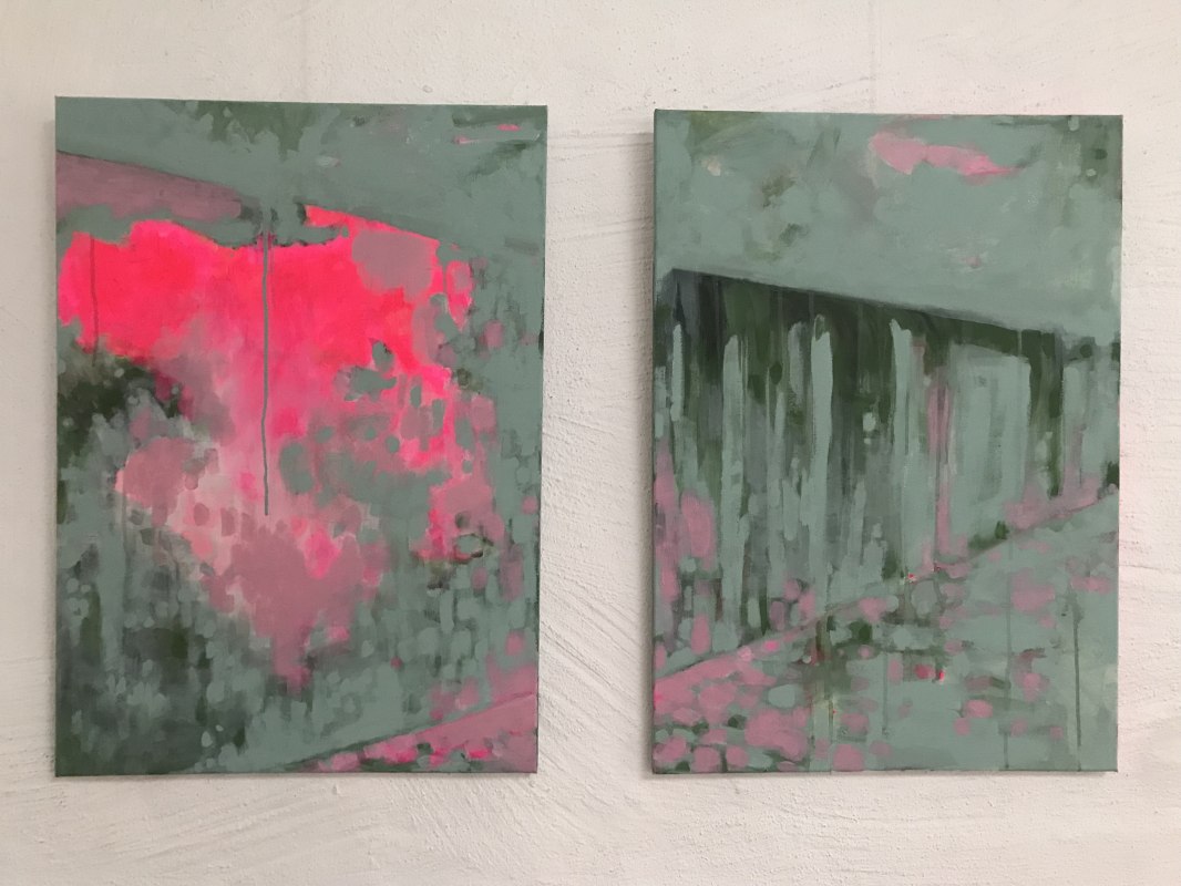 der geheime Garten, Malerei // &copy; Martha Pontius