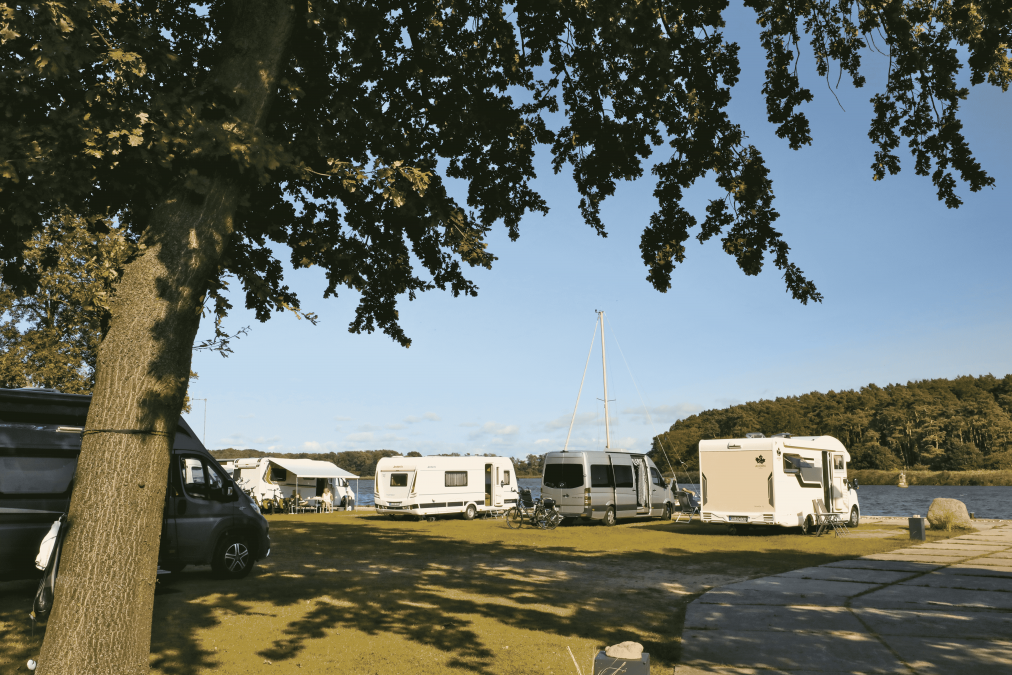 Kampeerplaatsen en recreatiegebied, © TMV/Gohlke