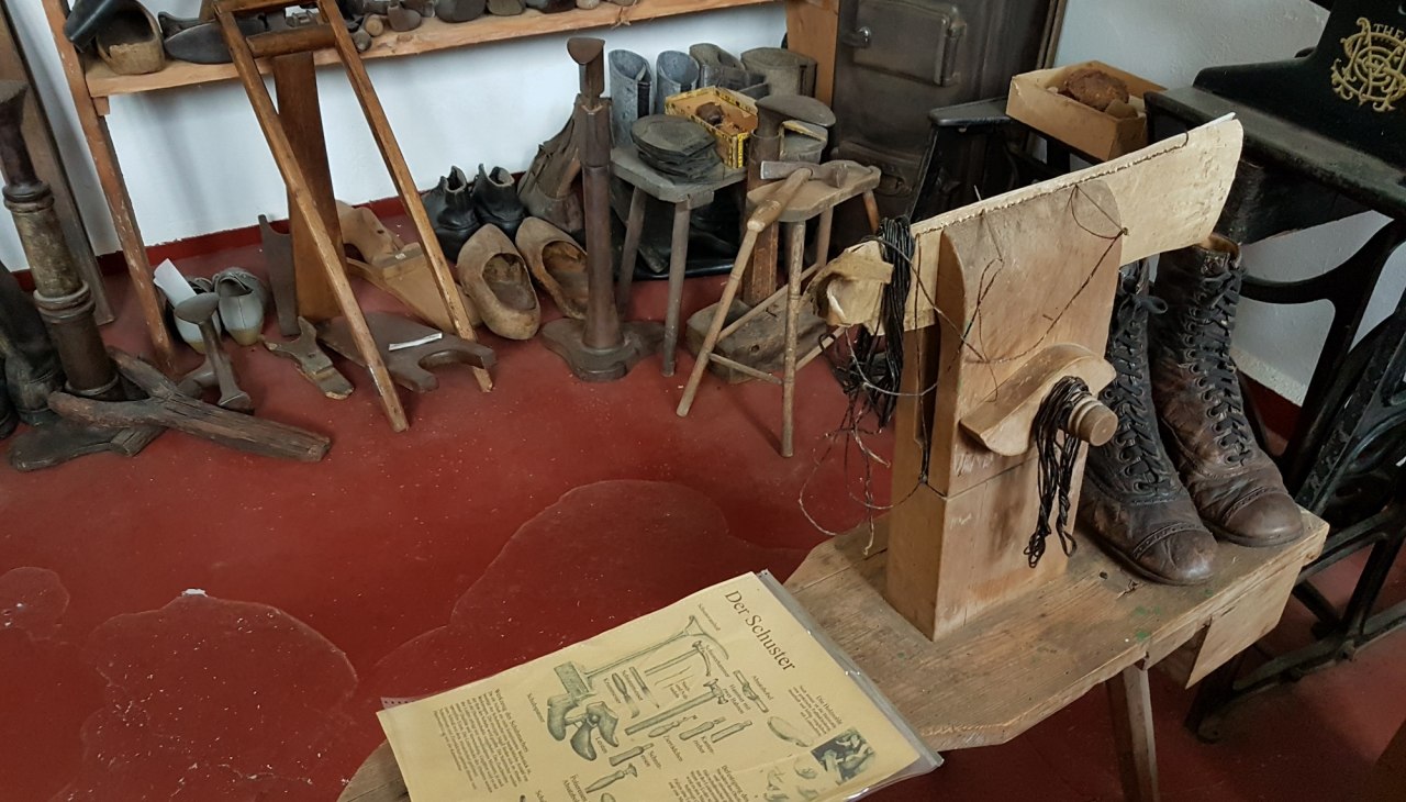 Störtalmuseum Banzkow - Schoenmakerswerkplaats, © Fotos: Lewitz e.V.