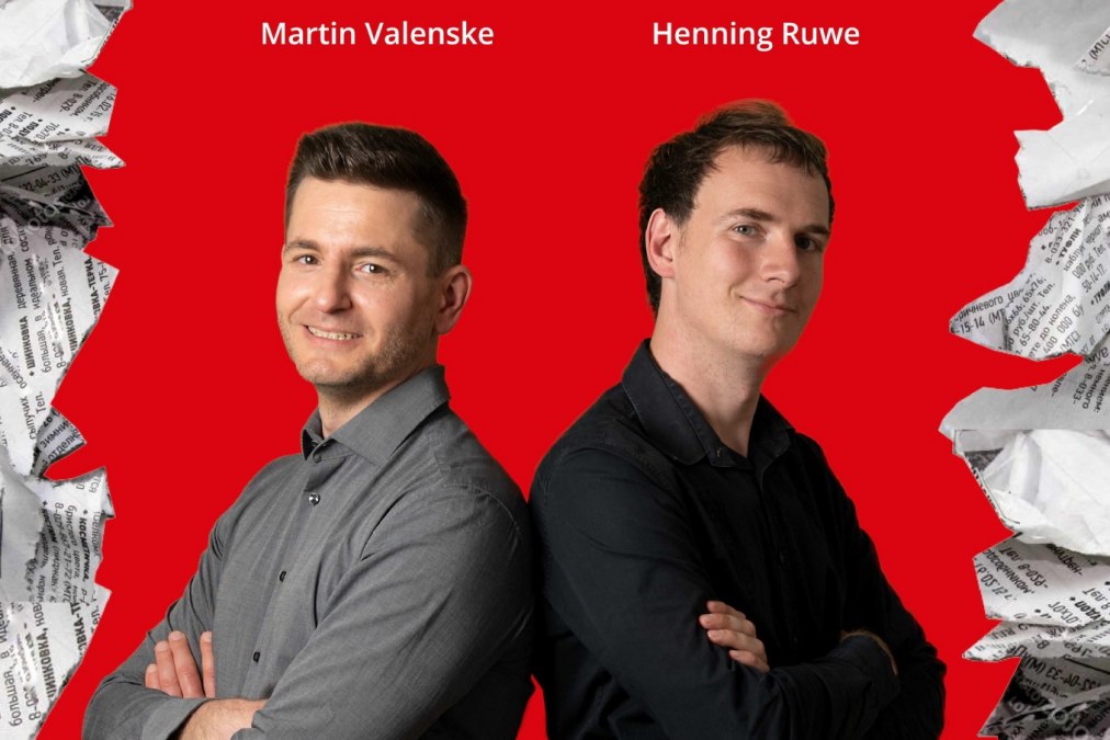 Berliner Distel - Henning Ruwe i Martin Valenske, © Berliner Distel Berliner Distel - Henning Ruwe i Martin Valenske, © Berliner Distel