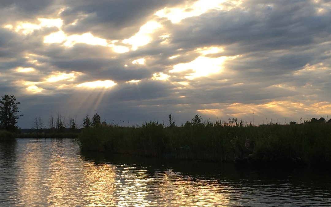 Wieczorna atmosfera na Peene, © Mecklenburgische Seenplatte