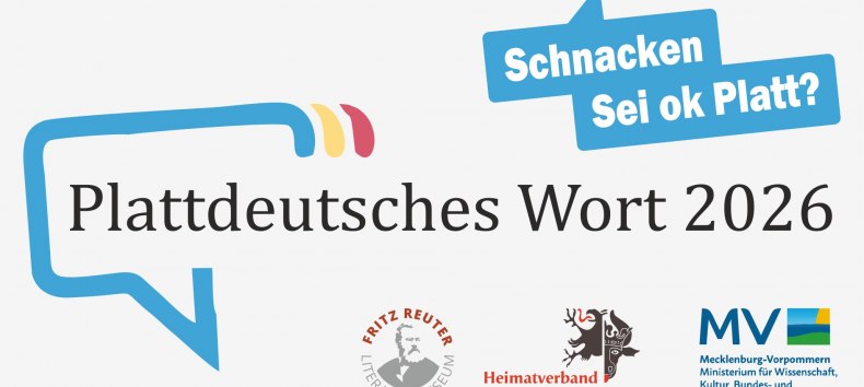 Announcement of the Low German word 2026 // &copy; Fritz-Reuter-Literaturmuseum