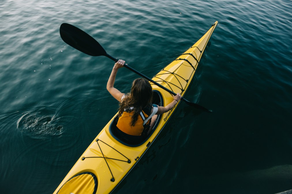 Accept new challenges, master the kayak safely, © Cherie Birkner