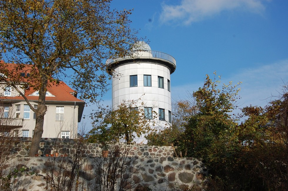 Widok na obserwatorium z Faulen See // &copy; Gabriele Skorupski