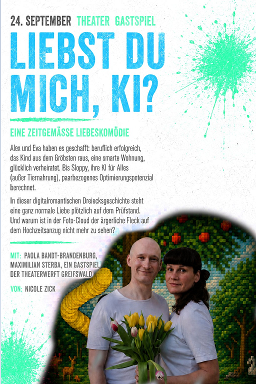 Houd je van me, AI? // © ThUSCH Houd je van me, AI? // © ThUSCH