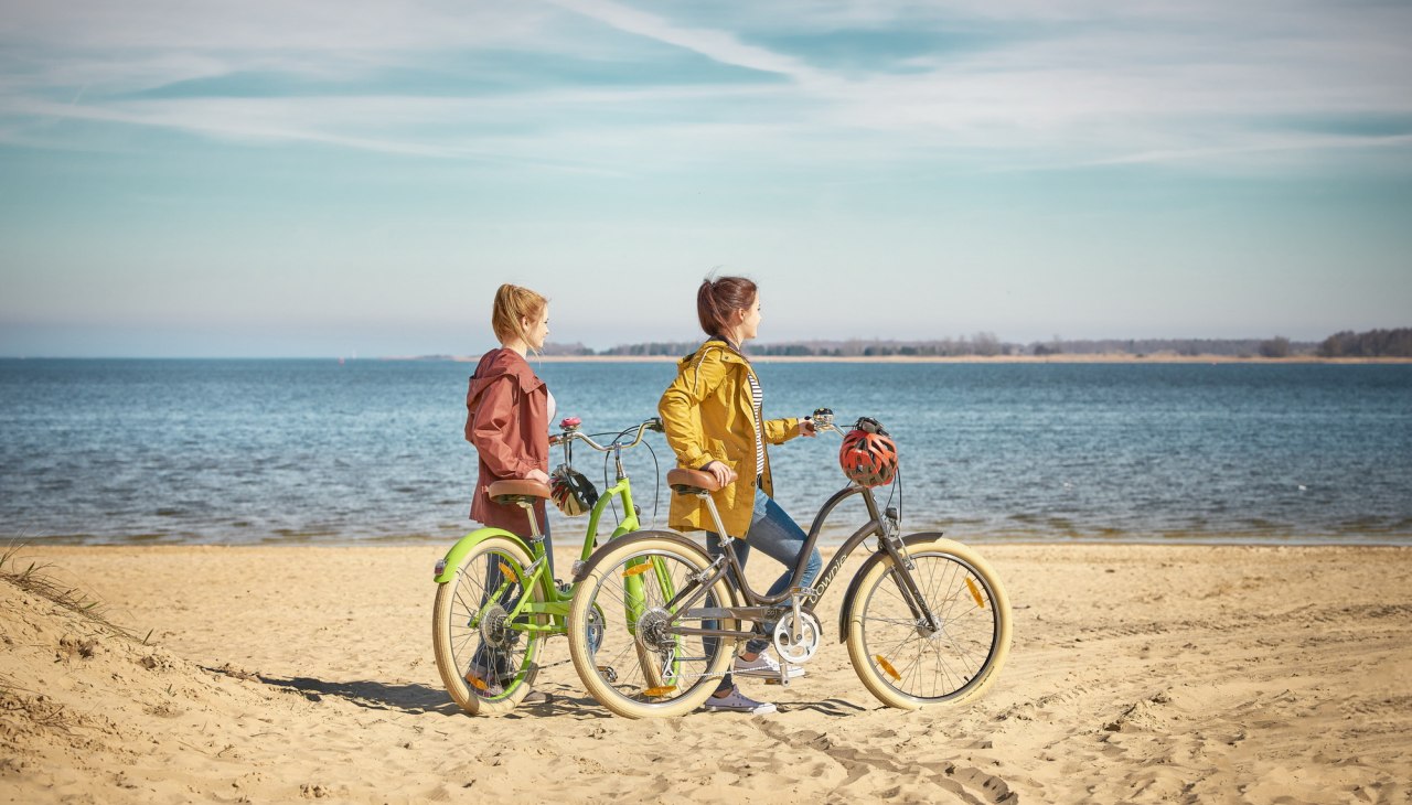 A break at Freest beach on the way between Wolgast and Greifswald is a great idea, © tvv.Pocha-Burwitz A break at Freest beach on the way between Wolgast and Greifswald is a great idea, © tvv.Pocha-Burwitz