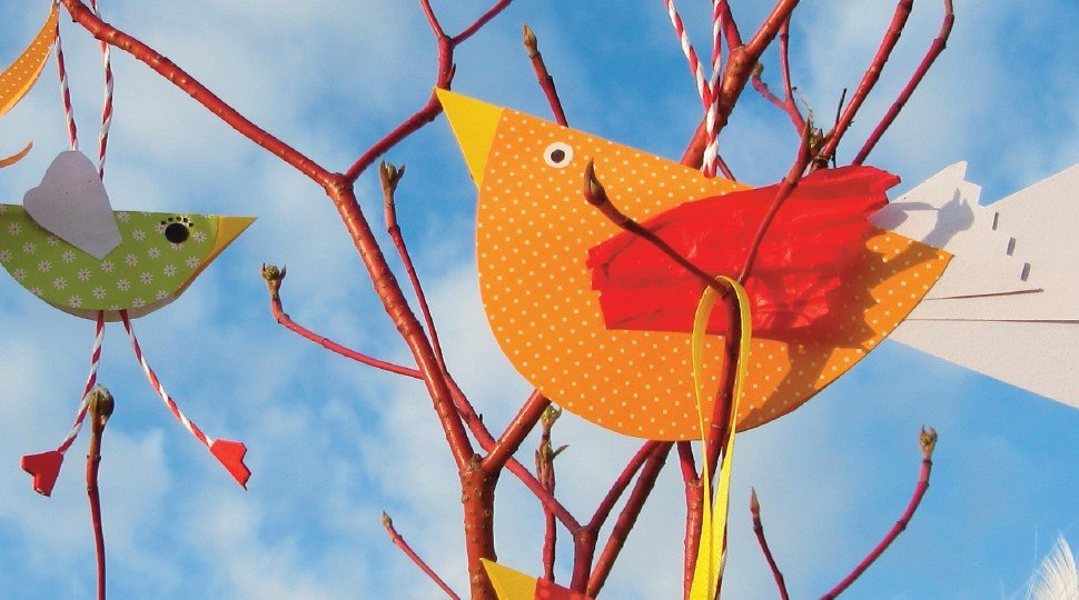 Frühlingsbasteln © Stenzel, © Stenzel Frühlingsbasteln © Stenzel, © Stenzel