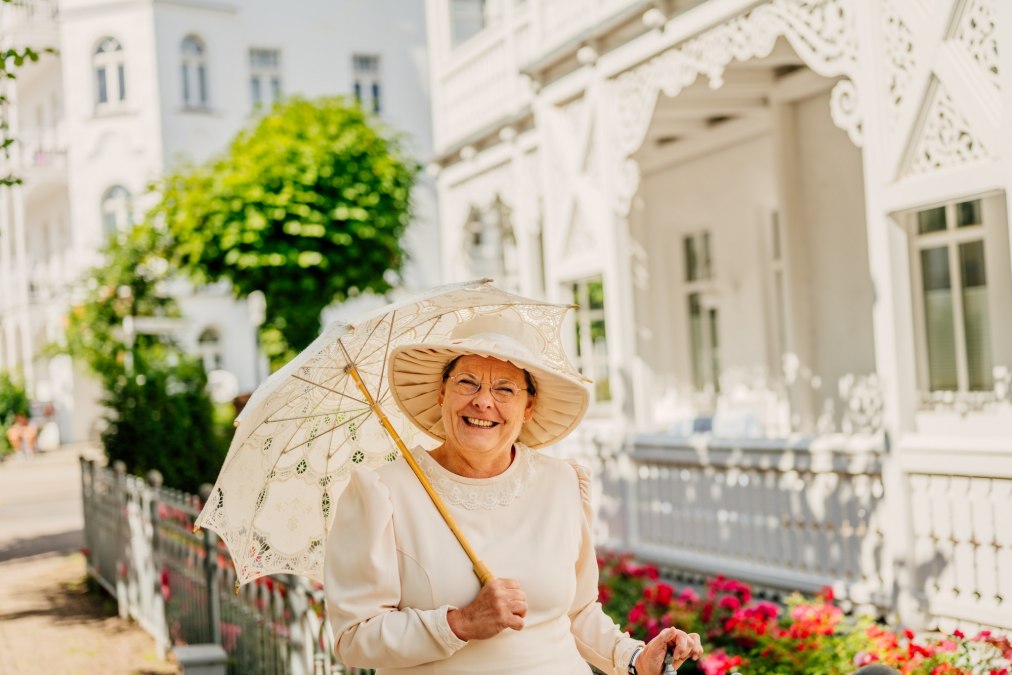 Plaatselijke wandeling: Binz rond 1900, © Binzer Bucht Tourismus Plaatselijke wandeling: Binz rond 1900, © Binzer Bucht Tourismus