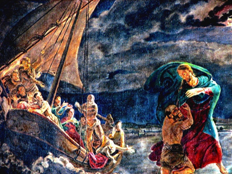 Schilderij "De zinkende Sint Pieter" door Philipp Otto Runge (1777-1818 ), © Tourismuszentrale Rügen