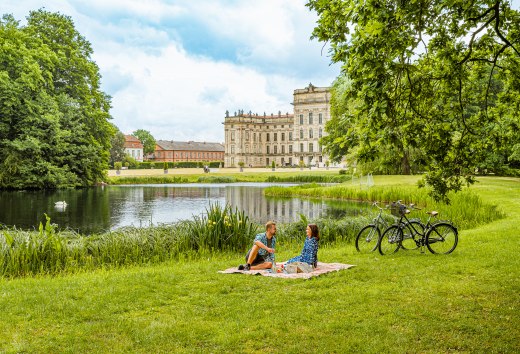 Picknick voor paleis Ludwigslust, © TMV/Tiemann