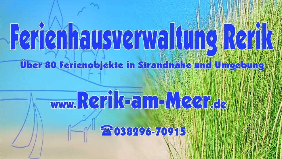 Zarządzanie domem wakacyjnym Rerik, © Ferienhausverwaltung Rerik GbR