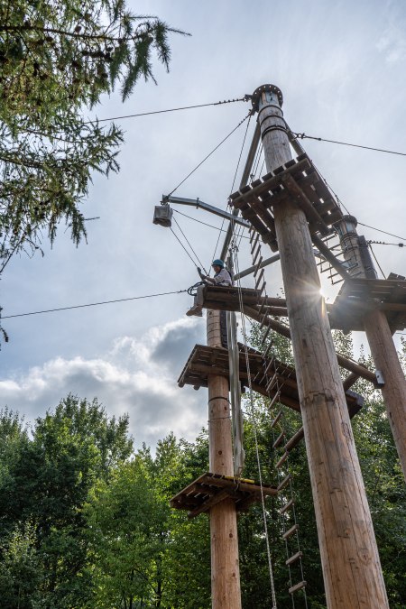 Wieża wydarzeń z "Skyjump", © Tom Haagen Wieża wydarzeń z "Skyjump", © Tom Haagen