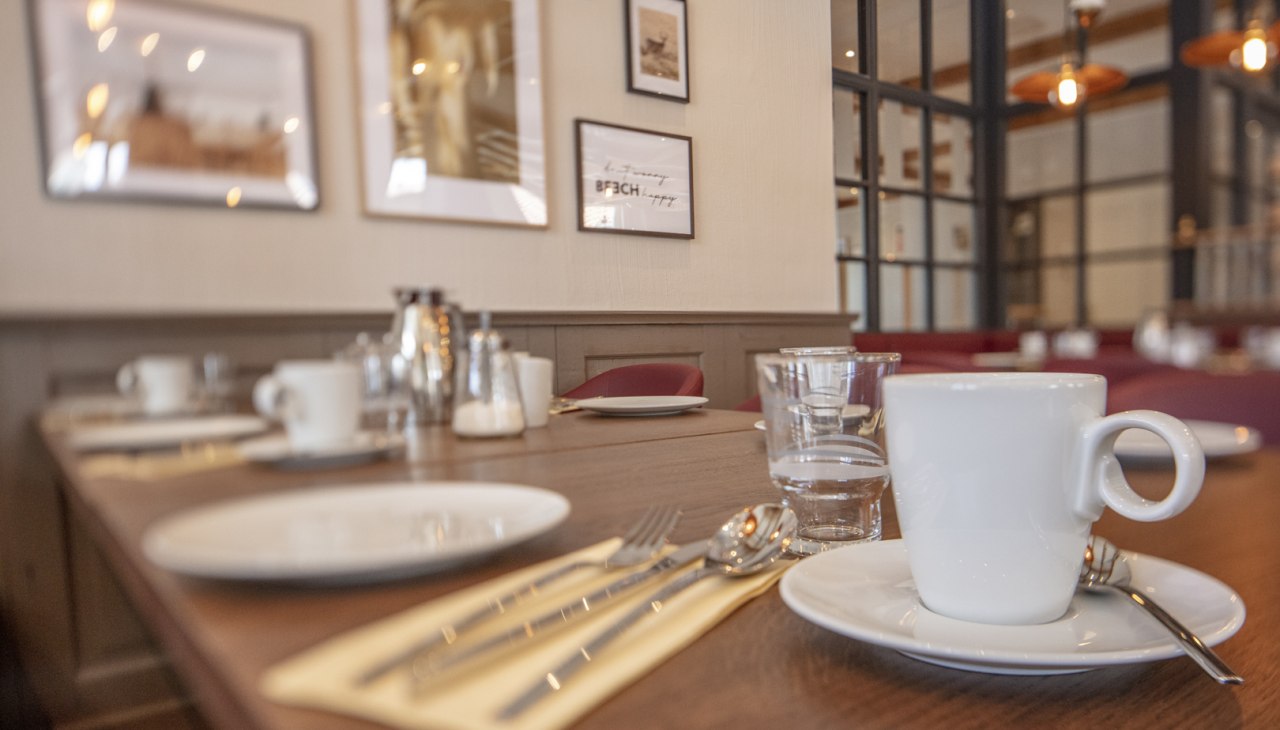 Restaurant "Landhus" in het BEECH Resort Fleesensee, © BEECH Resort Fleesensee Restaurant "Landhus" in het BEECH Resort Fleesensee, © BEECH Resort Fleesensee