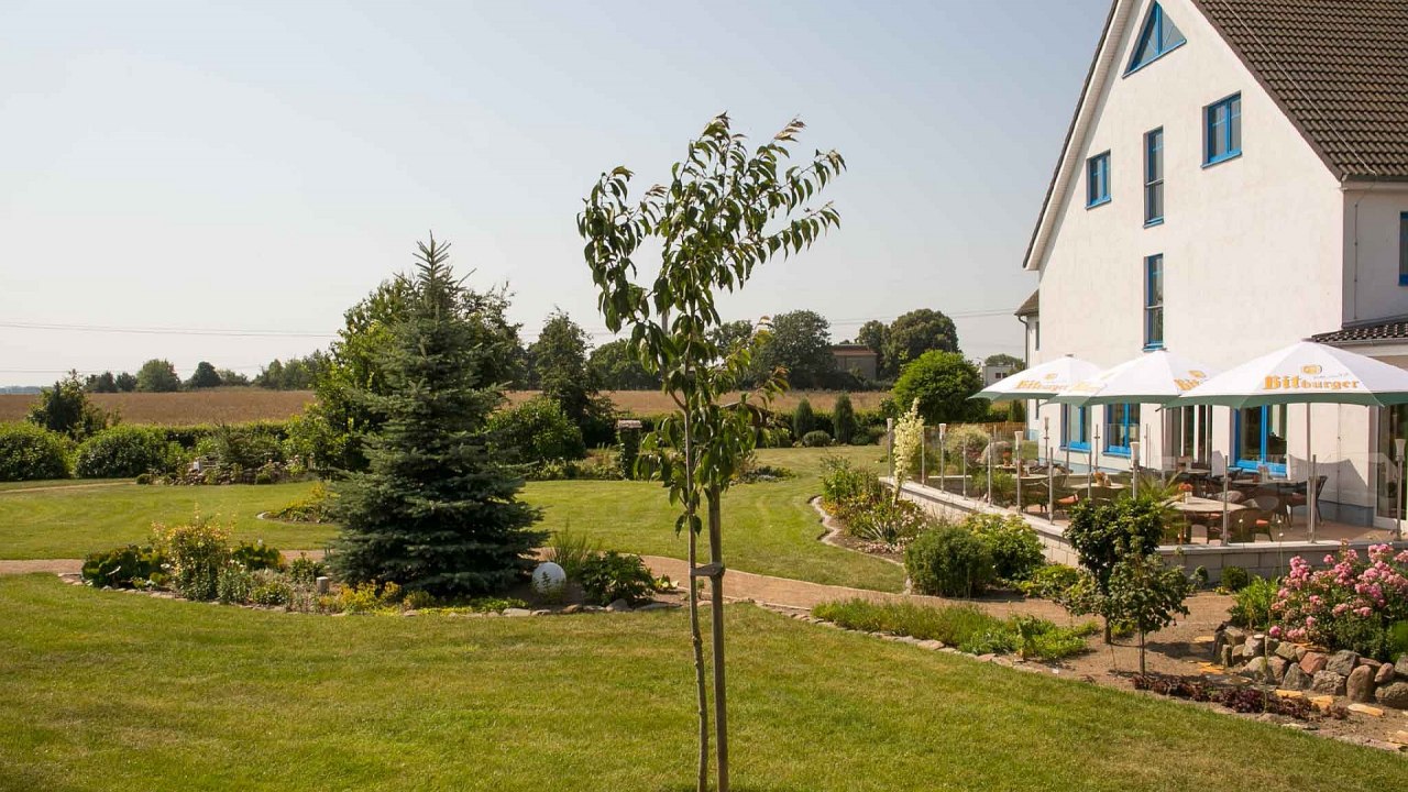 Widok hotelu Pommernland z zewnątrz // &copy; Hotel Pommernland