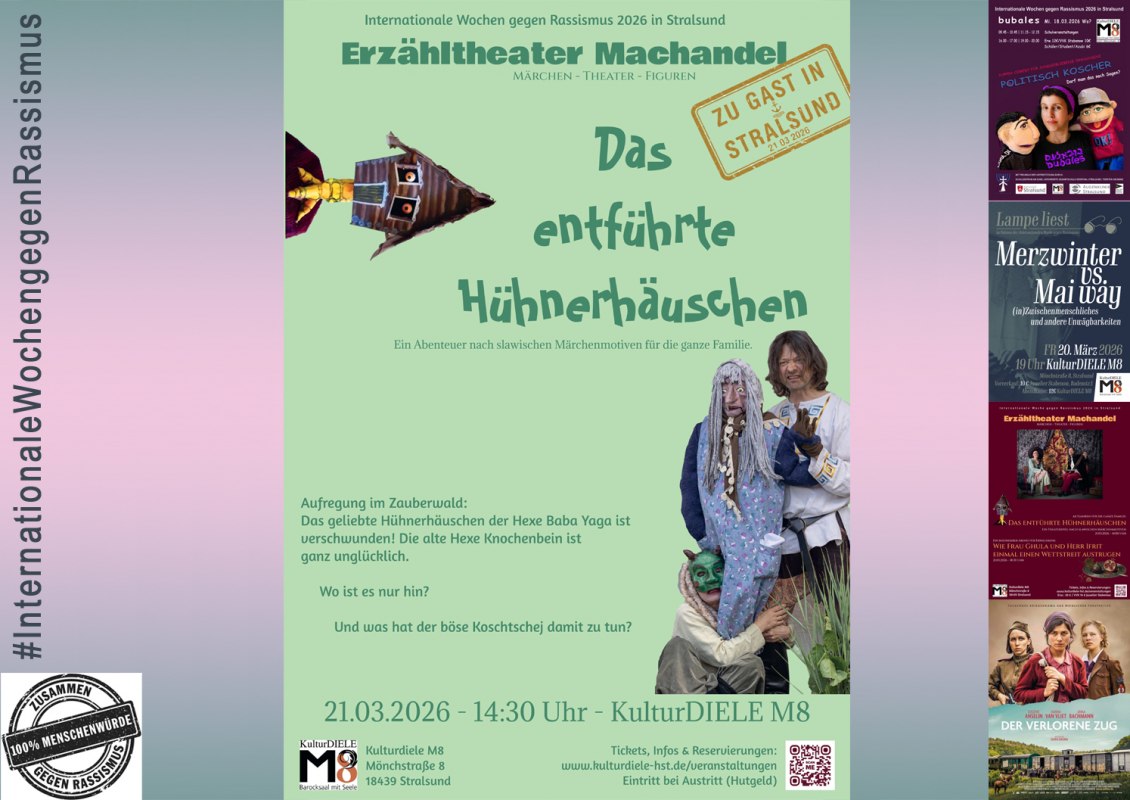 #RacismWeek2026 - Het ontvoerde kippenhok, &copy; Oliver Kube / KULTURSamkeit Stralsund e.V.