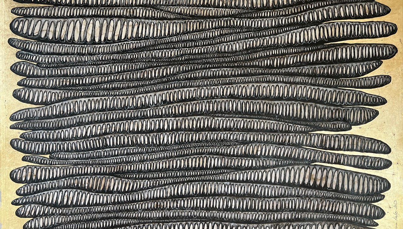 LifeMixed Media na papierze70x100 cm2023, © Floriane Kalz