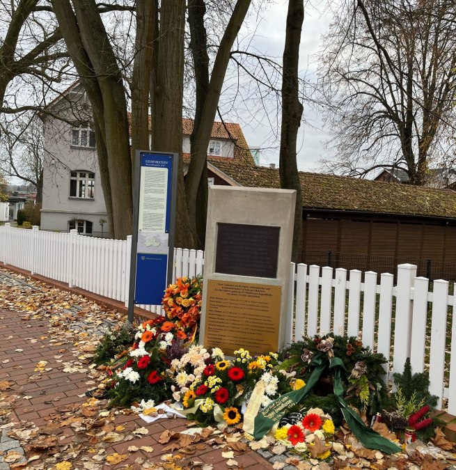 Memorial stone, © Tourist-Information Malchow