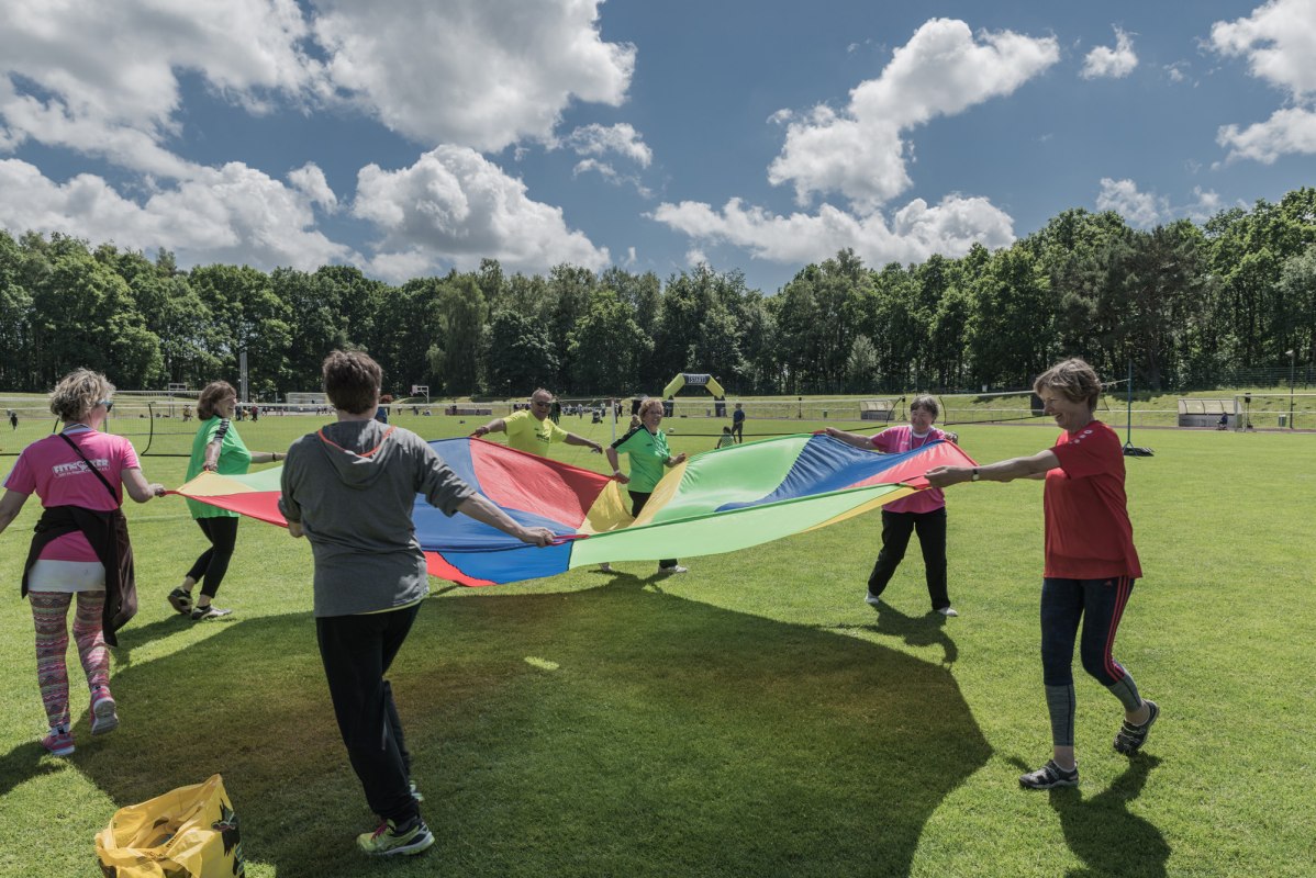 Rodzinny festiwal sportowy w Binz, © GSV De Rügener Fitmooker e.V. Rodzinny festiwal sportowy w Binz, © GSV De Rügener Fitmooker e.V.