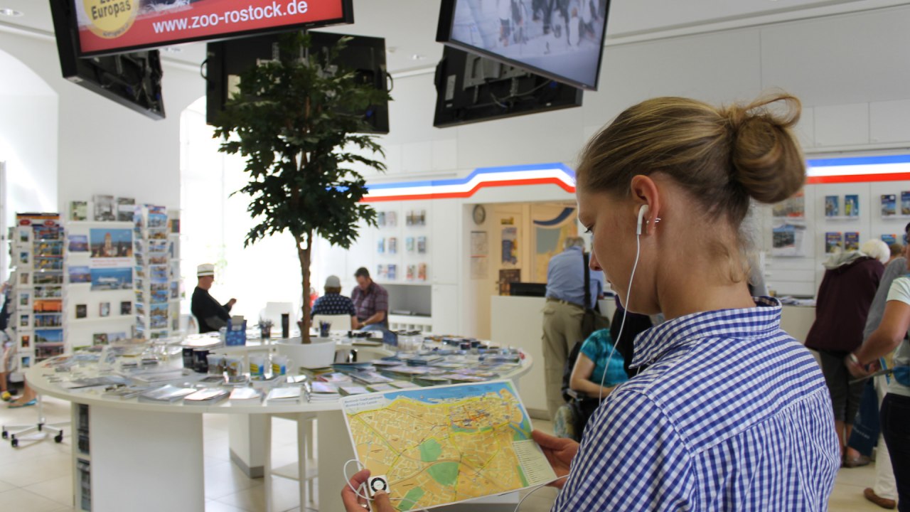 Tourist Information Rostock // &copy; TZRW