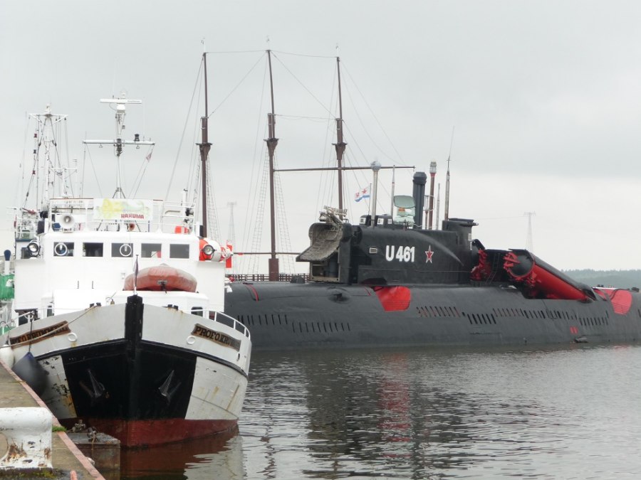 Submarine in Peenemünde harbor, © Sabrina Wittkopf-Schade
