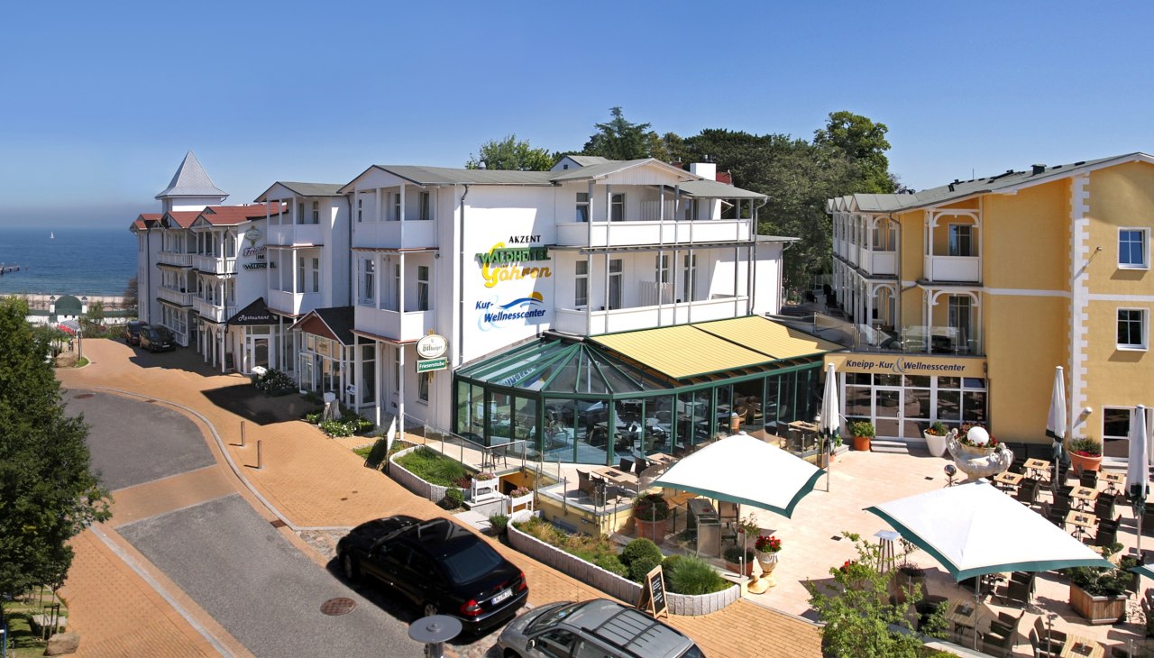 Widok z zewnątrz, © Waldhotel Göhren GmbH Widok z zewnątrz, © Waldhotel Göhren GmbH