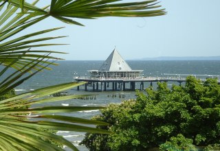Mierzące 508 metr&oacute;w molo w Heringsdorfie jest najdłuższym w Niemczech, &copy; TMV/Fischer