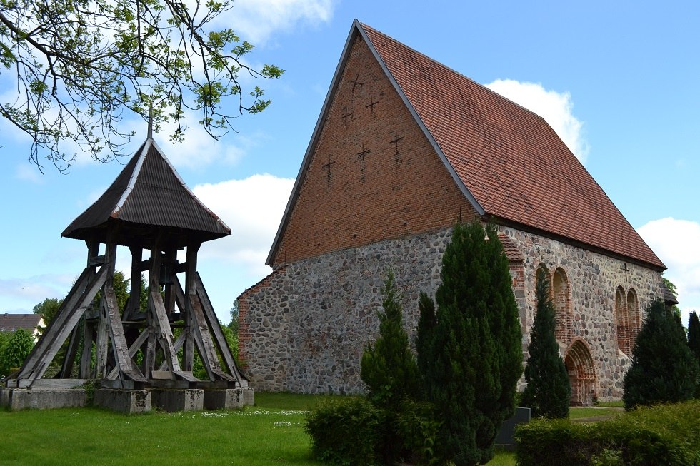 Church and freestanding bell tower, &copy; Lutz Werner
