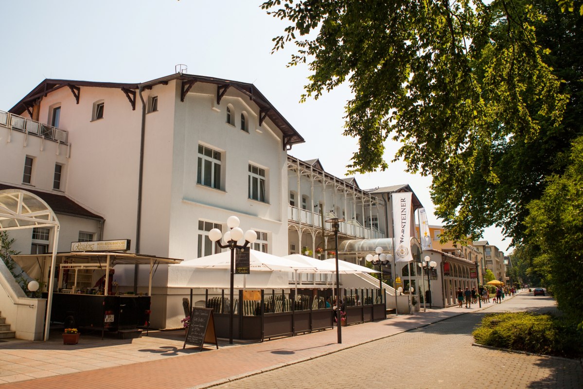 Traditioneel huis in kuurstijl // © Residenz Hotel Graal-Müritz GmbH Traditioneel huis in kuurstijl // © Residenz Hotel Graal-Müritz GmbH
