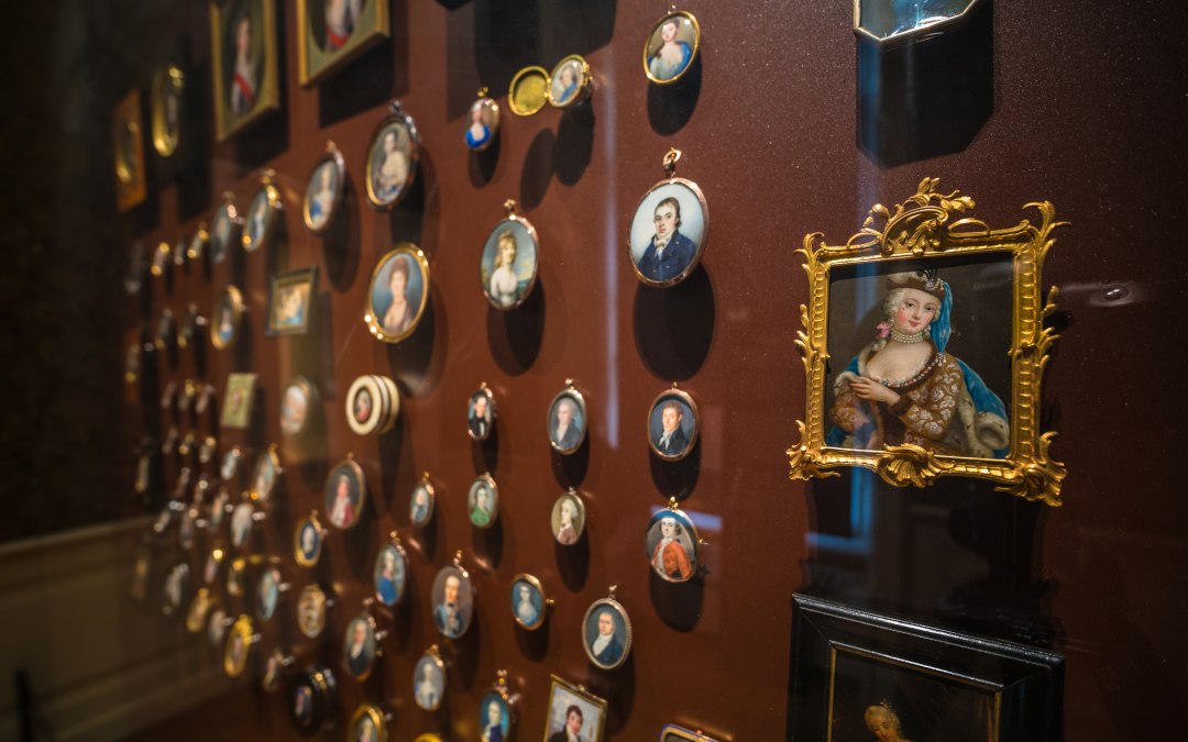Miniatuurschilderijen in de galerie van Museum Schloss Ludwigslust, © SSGK MV / Timm Allrich