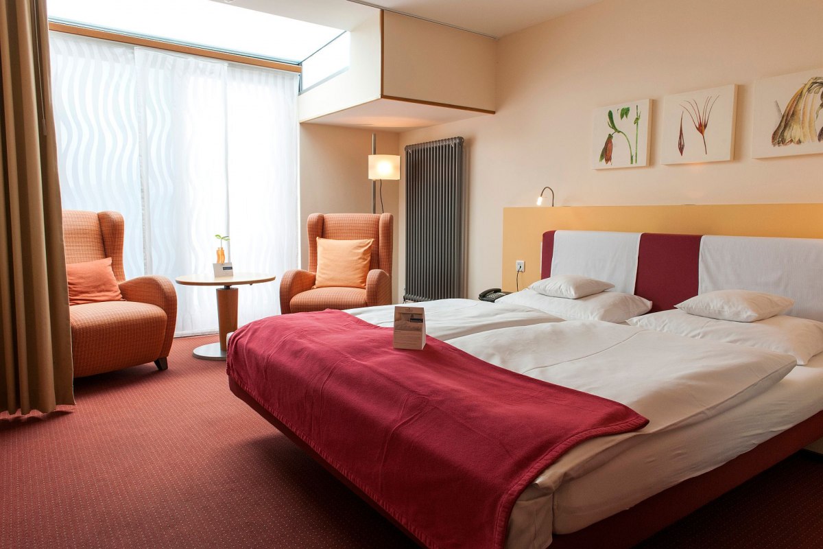 Tweepersoonskamer voor een ontspannen verblijf // © Hotel meerSinn Tweepersoonskamer voor een ontspannen verblijf // © Hotel meerSinn