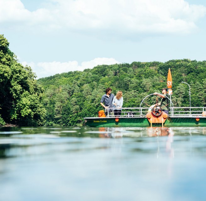 Ferry station and ideal starting point for water hikers // &copy; Felix Gaensicke