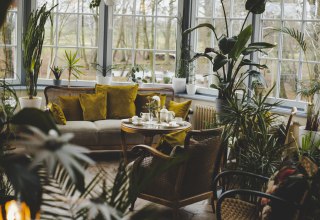 Het pronkstuk van het landhuis Viecheln is de serre, © Till Kleine-Möller