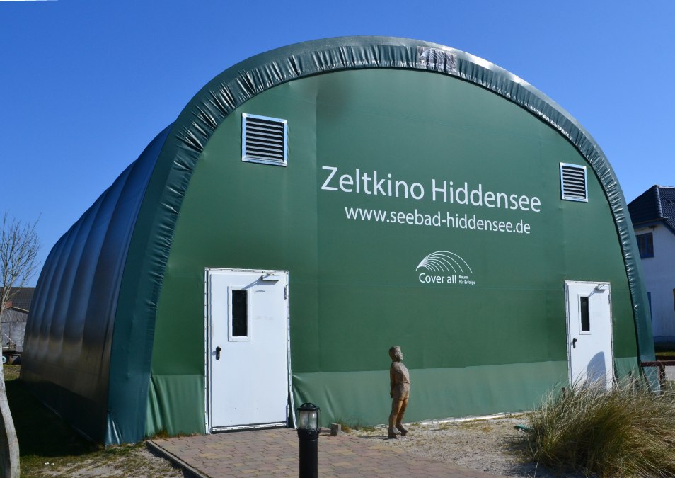 Kino namiotowe Vitte, © Hiddenseer Hafen- und Kurbetrieb