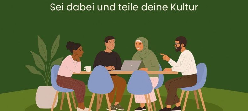 Internationaler Sprachtisch &ndash; Deutsch &uuml;ben und Menschen kennenlernenJeden Mittwoch, 18:00 Uhr // &copy; Internationales Haus Schwerin