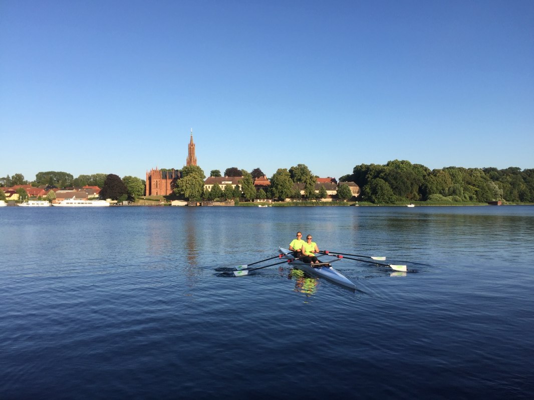 Op weg naar het klooster van Malchow, &copy; Ruderschule Seenplatte GbR
