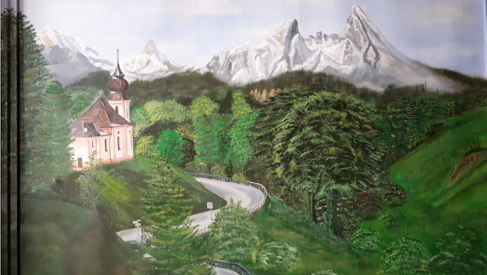 Der Watzmann&copy;Waltraud B&uuml;ttner, &copy; Waltraud B&uuml;ttner