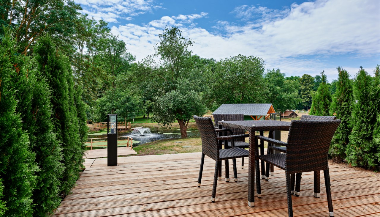 Taras z otwartą przestrzenią w mieszkaniu wakacyjnym Sissi & Franzl, &copy; Bernsteinreiter