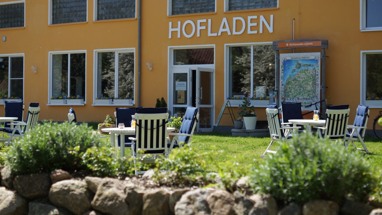 Dining in the garden when the weather is nice // &copy; Ostseem&uuml;hle/Zaepernick