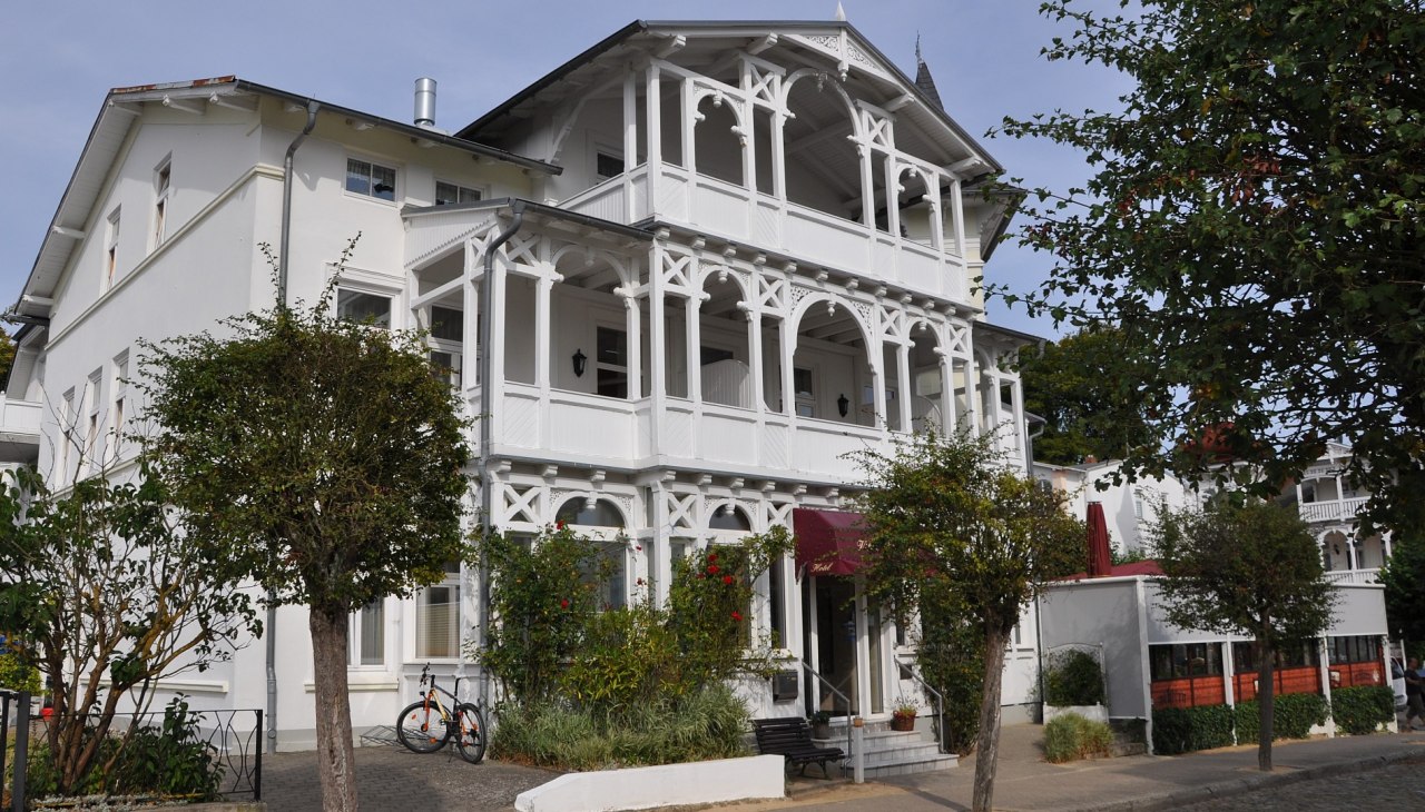 Buitenaanzicht van Hotel Villa Elisabeth, © TMV/Fischer