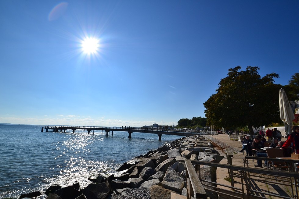 Sassnitz pier in herfststemming, © Tourismuszentrale Rügen