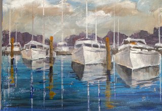 Petra Rackow - Acryl // © Galerie PL Petra Rackow - Acryl // © Galerie PL